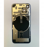 Apple iPhone 14 Backcover Full Assembly - оригинален резервен заден капак заедно с безжично зареждане (бял) 1