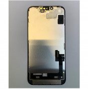 Apple iPhone 14 Display Unit - оригинален резервен дисплей за iPhone 14 (пълен комплект) - черен  1