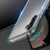 Dux Ducis Clin Hybrid Case - хибриден удароустойчив кейс за Samsung Galaxy A34 5G (прозрачен) 4