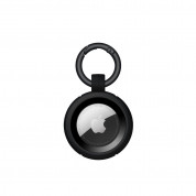 Otterbox Rugged AirTag Case - хибриден удароустойчив ключодържател за Apple AirTag (черен)