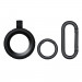 Otterbox Rugged AirTag Case - хибриден удароустойчив ключодържател за Apple AirTag (черен) 5