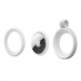 Otterbox Rugged AirTag Case - хибриден удароустойчив ключодържател за Apple AirTag (бял) 3