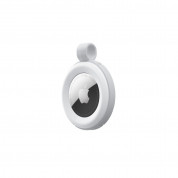 Otterbox Rugged AirTag Case - хибриден удароустойчив ключодържател за Apple AirTag (бял) 3
