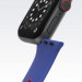 Otterbox All Day Comfort Antimicrobial Strap - изключително здрава силиконова каишка за Apple Watch 38мм, 40мм, 41мм (син-розов) 4