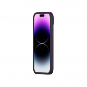 Baseus Liquid Silica Gel Case Set (ARYT020405) - силиконов (TPU) калъф и стъклено защитно покритие за дисплея за iPhone 14 Pro (лилав) 2