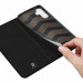Dux Ducis Skin Pro Case - кожен калъф с поставка и отделение за кр. карти за Samsung Galaxy A34 5G (черен) 7