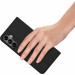 Dux Ducis Skin Pro Case - кожен калъф с поставка и отделение за кр. карти за Samsung Galaxy A34 5G (черен) 8