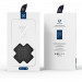 Dux Ducis Skin X2 Case - кожен калъф с поставка и отделение за кр. карти за Samsung Galaxy A54 5G (черен) 11