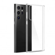 3MK Clear Case - силиконов (TPU) калъф за Samsung Galaxy S23 Ultra (прозрачен)