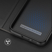 Dux Ducis Skin X2 Case - кожен калъф с поставка и отделение за кр. карти за Samsung Galaxy S23 (черен) 7