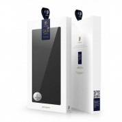 Dux Ducis Skin Pro Case - кожен калъф с поставка и отделение за кр. карти за Samsung Galaxy S23 Ultra (черен) 5
