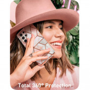 i-Blason Cosmo SupCase Protective Case - удароустойчив хибриден кейс с вграден протектор за дисплея за Samsung Galaxy S23 Ultra (бял) 8