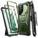 i-Blason SUPCASE ArmorBox Case - удароустойчив хибриден кейс с вграден протектор за дисплея за Samsung Galaxy S23 Ultra (зелен) 1