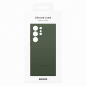 Samsung Silicone Cover Case EF-PS918TGE for Samsung Galaxy S23 Ultra (khaki) 5