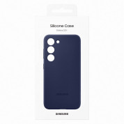 Samsung Silicone Cover Case EF-PS916TNE - оригинален силиконов кейс за Samsung Galaxy S23 Plus (тъмносин) 5