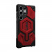 Urban Armor Gear Monarch Pro Case - удароустойчив хибриден кейс с MagSafe за Samsung Galaxy S23 Ultra (черен-червен) 3