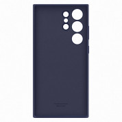 Samsung Silicone Cover Case EF-PS918TNE- оригинален силиконов кейс за Samsung Galaxy S23 Ultra (тъмносин) 4