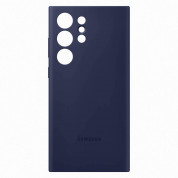 Samsung Silicone Cover Case EF-PS918TNE - оригинален силиконов кейс за Samsung Galaxy S23 Ultra (тъмносин) 3