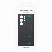 Samsung Silicone Grip Cover EF-GS918TBEGWW for Samsung Galaxy S23 Ultra (black) 4