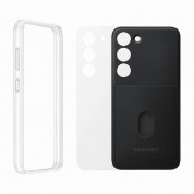 Samsung Frame Cover EF-MS911CBEGWW for Samsung Galaxy S23 (black-transparent) 5