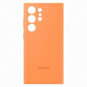 Samsung Silicone Cover Case EF-PS918TO for Samsung Galaxy S23 Ultra (orange) 3