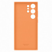Samsung Silicone Cover Case EF-PS918TO for Samsung Galaxy S23 Ultra (orange) 4
