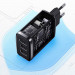 Baseus Compact Wall Charger 3U 17W - захранване за ел. мрежа с 3xUSB-A изхода и технология за бързо зареждане (черен) 10