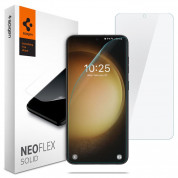 Spigen Neo Flex Solid Screen Protector 2 Pack - 2 броя защитни покрития за целия дисплей на Samsung Galaxy S23 (прозрачен)