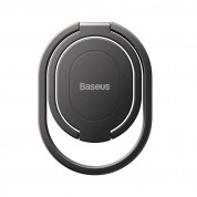 Baseus Rails Phone Ring Holder (LUGD000013) - поставка и аксесоар против изпускане на вашия смартфон (черен) 1
