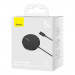 Baseus Simple Mini3 Magnetic Wireless Charger 15W - поставка (пад) за безжично зареждане на iPhone с Magsafe (черен) 17