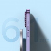 Baseus Simple Mini3 Magnetic Wireless Charger 15W - поставка (пад) за безжично зареждане на iPhone с Magsafe (черен) 13