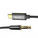 Baseus USB-C to Audio 3.5 mm Cable - USB-C към 3.5 мм аудио кабел (120 см) (черен) 3