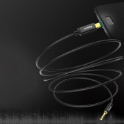 Baseus USB-C to Audio 3.5 mm Cable - USB-C към 3.5 мм аудио кабел (120 см) (черен) 7