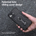 Nillkin CamShield Armor Pro Magnetic Hard Case - хибриден удароустойчив кейс с MagSafe и пръстен против изпускане за iPhone 14 (черен) 4