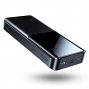 Joyroom 15W Fast Charging Power Bank 20000 mAh - преносима външна батерия с USB-C порт, и 2xUSB-A изхода (черен)