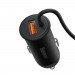 Baseus CW01 Magsafe Wireless Charging Car Mount 15W with Car Charger - поставка за радиатора на кола с безжично зареждане и зарядно за кола за iPhone с Magsafe (черен) 5
