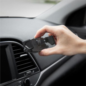Spigen Click.R Air Vent Mount - поставка за радиатора на кола за смартфони с ширина oт 59 до 89 мм (черен) 6