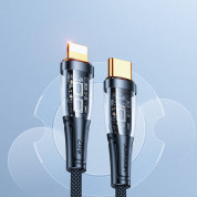 Joyroom Smart Power Off USB-C to Lightning Cable PD 20W (120 cm) (black) 3