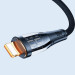 Joyroom Smart Power Off USB-C to Lightning Cable PD 20W - USB-C към Lightning кабел за Apple устройства с Lightning порт (120 см) (черен) 3