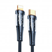 Joyroom Smart Power Off USB-C to Lightning Cable PD 20W (120 cm) (black) 1