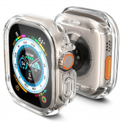 Spigen Ultra Hybrid Case - хибриден кейс с висока степен на защита за Apple Watch Ultra 49мм (прозрачен) 2