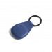 Mujjo Canopy AirTag Keychain - висококачествен ключодържател от естествена кожа за Apple AirTag (син) 3