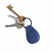 Mujjo Canopy AirTag Keychain (blue) 1