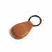 Mujjo Canopy AirTag Keychain - висококачествен ключодържател от естествена кожа за Apple AirTag (кафяв) 6