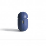 Mujjo Echelon Leather Case - кожен (естествена кожа) кейс за Apple Airpods Pro 2 (син) 4