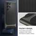 Spigen Neo Hybrid Case - хибриден кейс с висока степен на защита за Samsung Galaxy S23 Ultra (сив) 11