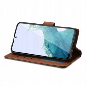 Tech-Protect Wallet Leather Flip Case - кожен калъф, тип портфейл за Samsung Galaxy S23 Ultra (черен) 1