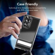 ESR Camera Lens Protector - предпазни стъклени защитни лещи за камерата на Samsung Galaxy S23 Ultra (сребрист-прозрачен) 9
