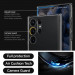 Spigen Liquid Crystal Case - тънък силиконов (TPU) калъф за Samsung Galaxy S23 Ultra (сив)  13