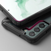 Ringke Fusion X Case - хибриден удароустойчив кейс за Samsung Galaxy S23 (черен-прозрачен) 5